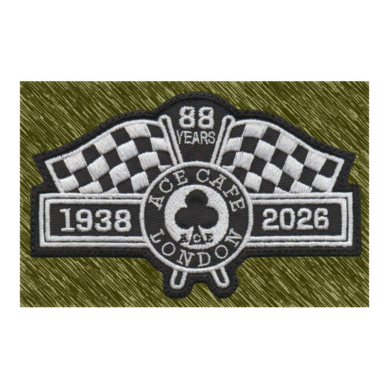 Parche Bordado Ace Cafe 88 Aniversario