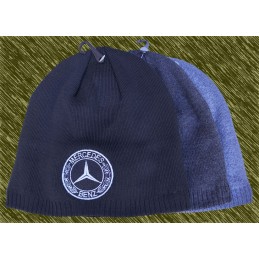 Gorro de lana bordado, Mercedes benz