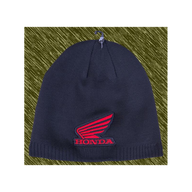 Gorro de lana bordado, Honda logo