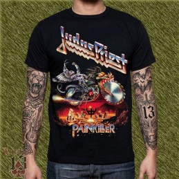 Camiseta Judas Priest painkiller