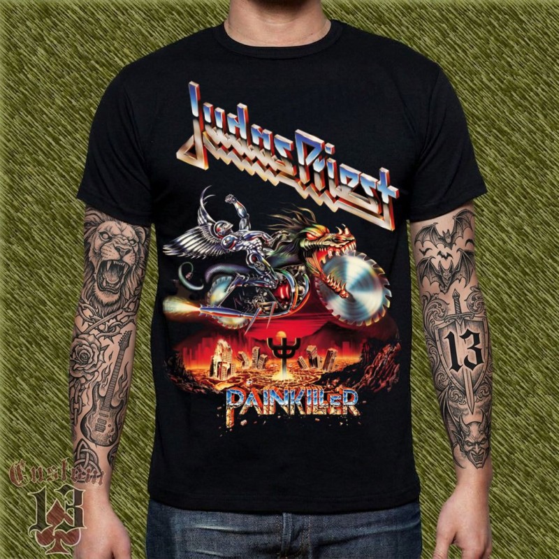 Camiseta Judas Priest painkiller