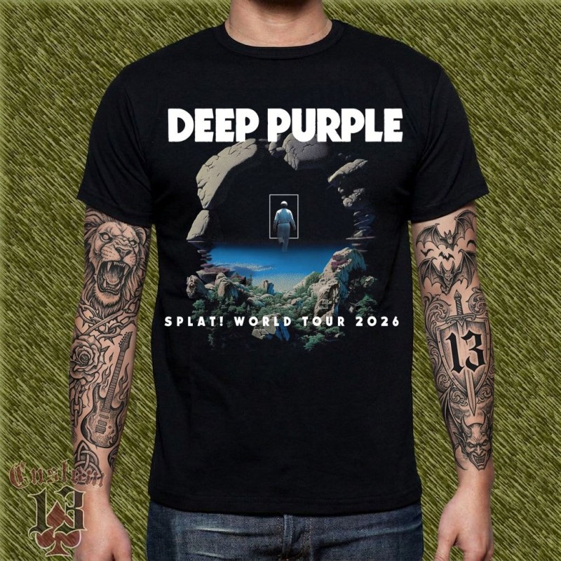 Camiseta Deep Purple Splat! tour